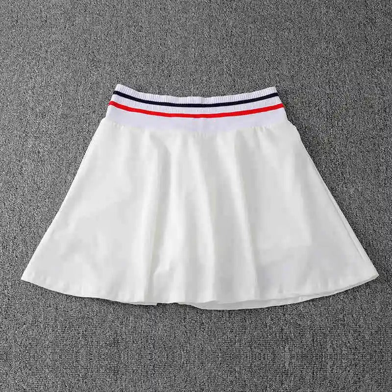 Tennis skirt for women professional fitness sport running shorts; quick-drying yoga outfit for badminton outfit summer