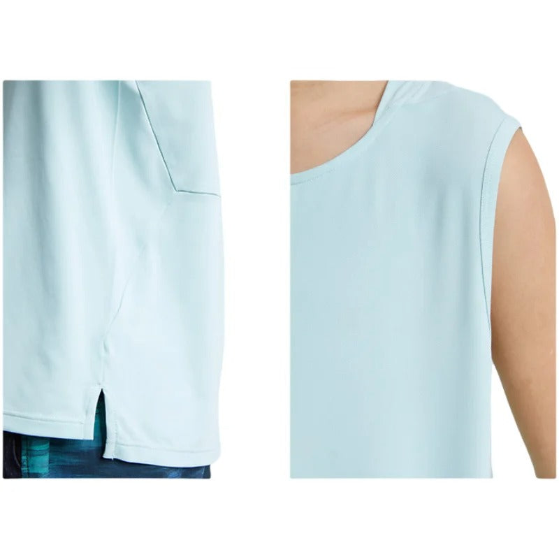 Boys Training Tank Top Quick-dry Children T-shirt Gym Sports Vest Kids Running Workout Fitness Shirt for Yoga Basketball