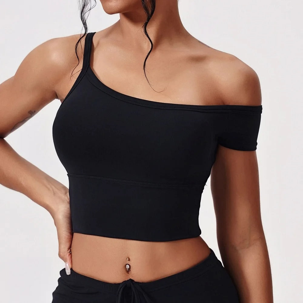 Shirt for Women Blouse Sports Gym Crop Top Sexy Ladies Fitness Exercise T-Shirt Winter Workout Sportswear