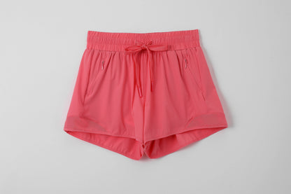 Loose Running Shorts Women Anti-light Sport Workout Shorts With Inner Mesh Fitness Pants Summer Quick-dry Outdoor Activities