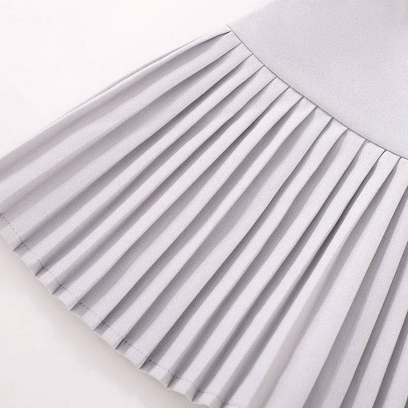 Summer Kids Tennis Skirt Trendy Girls' Ruffled Pleated Skirt Cute Baby Girl Aesthetic Outfit Children Casual School Style Skort