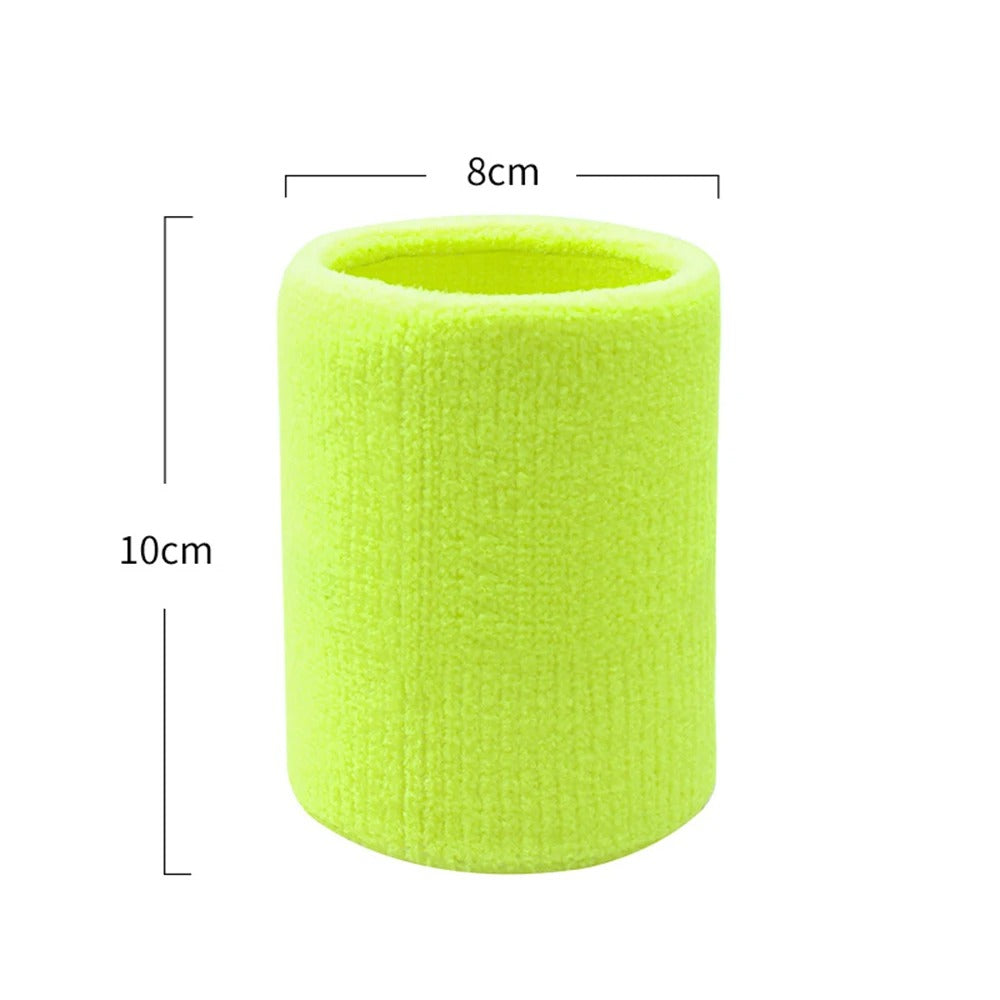 High quality cotton elastic thick wristband, for gymnastics grip exercise, is a basketball and tennis wrist guard [two pieces]