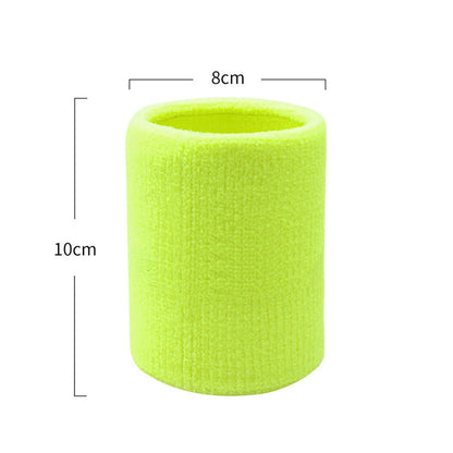 High quality cotton elastic thick wristband, for gymnastics grip exercise, is a basketball and tennis wrist guard [two pieces]