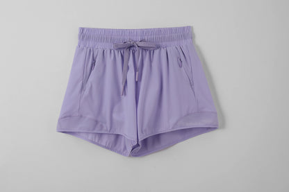 Loose Running Shorts Women Anti-light Sport Workout Shorts With Inner Mesh Fitness Pants Summer Quick-dry Outdoor Activities