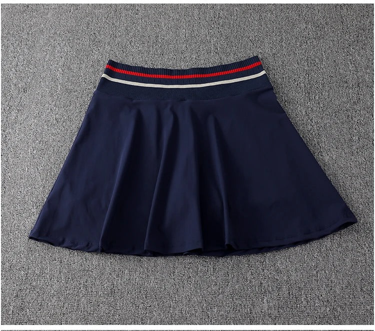 Tennis skirt for women professional fitness sport running shorts; quick-drying yoga outfit for badminton outfit summer