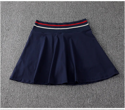 Tennis skirt for women professional fitness sport running shorts; quick-drying yoga outfit for badminton outfit summer