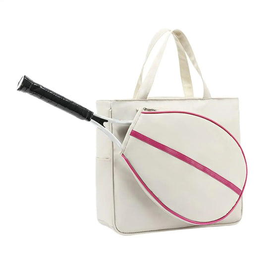 Tennis Racket Bag for Women Waterproof Handheld shoulder bag Racquet handbag Fitness badminton Daypack racket storage bags