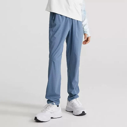 Unisex Kids Yoga Pants Summer Lightweight Athletic Leisure Capri Trousers Boy Girls Fitness Mosquito-proof Children Sports Pants