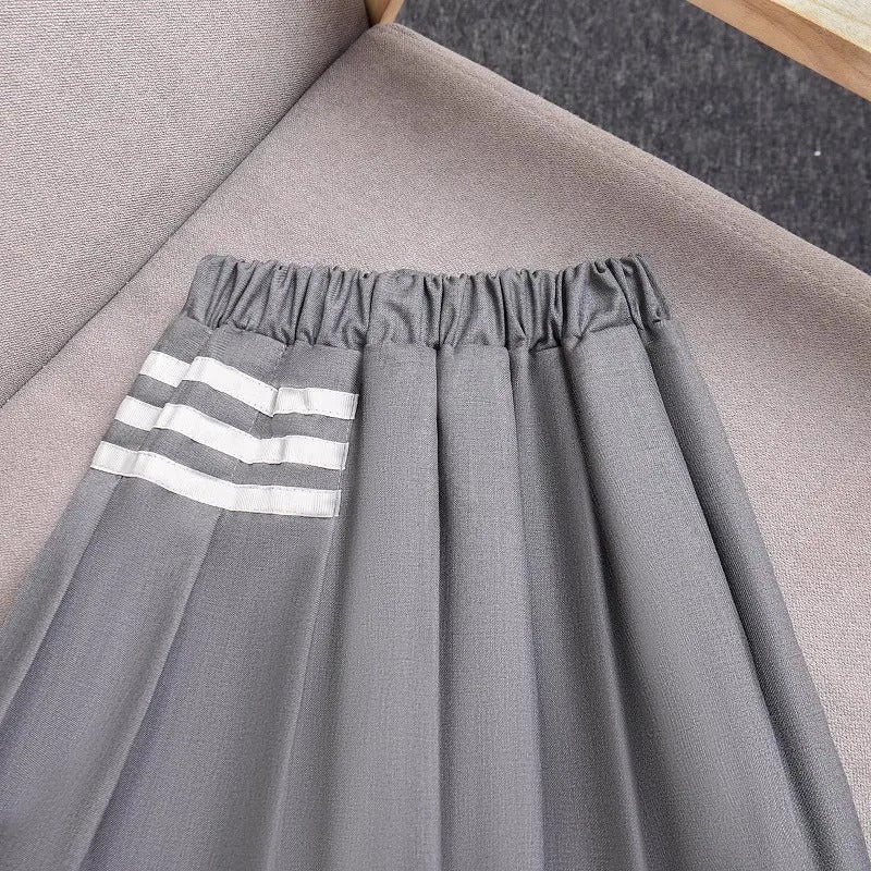 Pleated Skirt For Kids Girl Summer & Spring High Waist Girls Skirts Cute School Uniform Toddler Casual Short Skirt