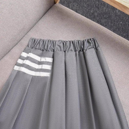 Pleated Skirt For Kids Girl Summer & Spring High Waist Girls Skirts Cute School Uniform Toddler Casual Short Skirt