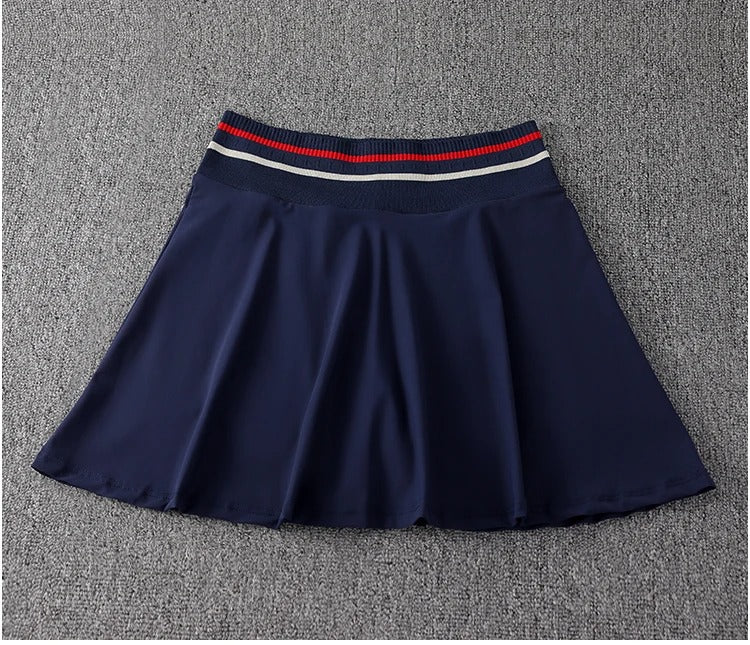 Tennis skirt for women professional fitness sport running shorts; quick-drying yoga outfit for badminton outfit summer