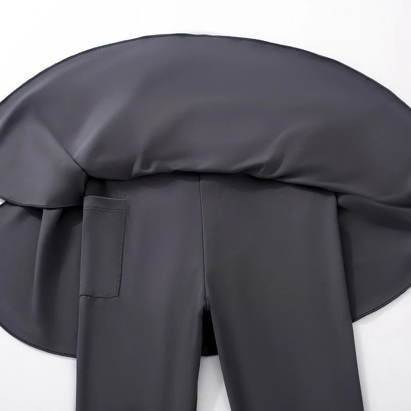 Girls Fake Two-Piece Workout Pants Quick Dry Tennis/Yoga Leggings Running & Badminton Pants For Dance&Gym Teenage Girl Clothing