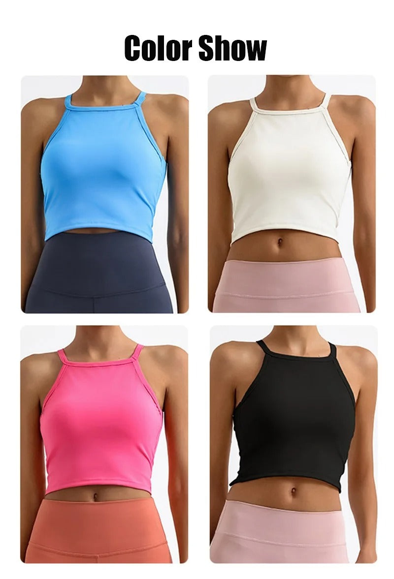 SEXY Girl Sports Bra Fitness Underwear Women Push Up Yoga Crop Top Bras Camis Energy Running Vest Gym Pilates Shirt