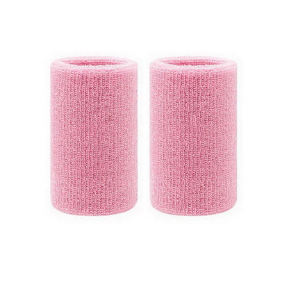2 Pcs Towel Sports Wristbands Tennis Sweat Bands Wrist Guard For Basketball Volleyball Fitness Sweatbands Wrist Wrap Cuff