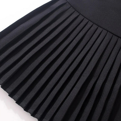 Summer Kids Tennis Skirt Trendy Girls' Ruffled Pleated Skirt Cute Baby Girl Aesthetic Outfit Children Casual School Style Skort