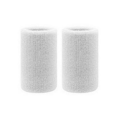 2 Pcs Towel Sports Wristbands Tennis Sweat Bands Wrist Guard For Basketball Volleyball Fitness Sweatbands Wrist Wrap Cuff