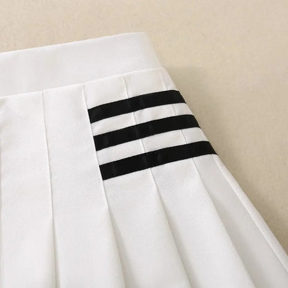 New Pleated Skirt For Kids Girl Summer & Spring High Waist Girls Skirts Cute School Uniform JK Style Toddler Casual Short Skirt