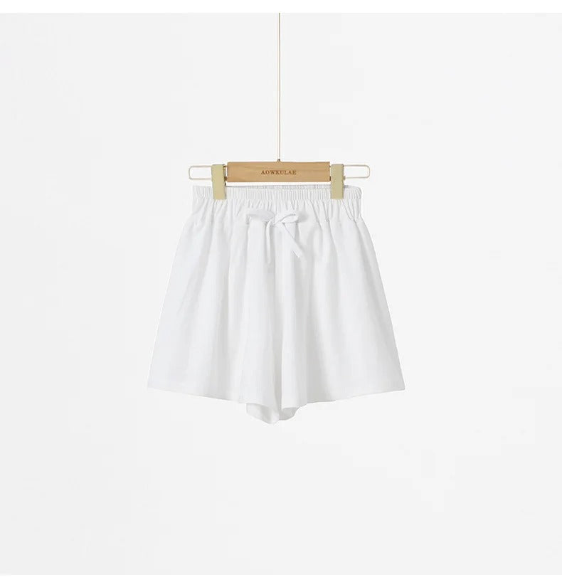 Summer Kids Leisure Shorts Fashionable Korean Style Girls Bow Shorts Children Capris Solid Casual Pants Breath Sports Trousers