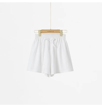 Summer Kids Leisure Shorts Fashionable Korean Style Girls Bow Shorts Children Capris Solid Casual Pants Breath Sports Trousers