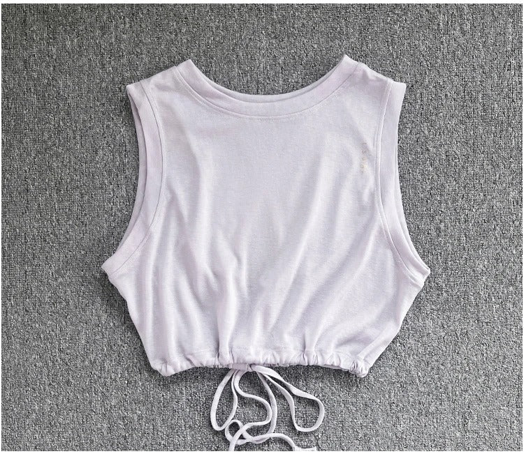 Women's summer yoga wear, breathable, loose, high-end sports vest, thin quick-drying running sleeveless fitness suit