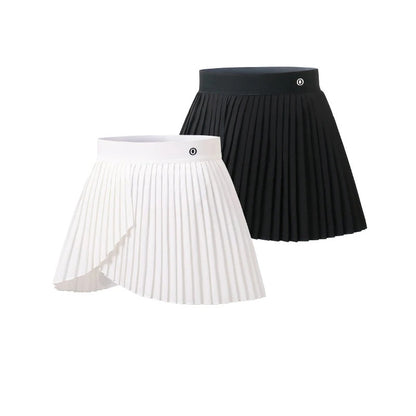 Girls Pleated Skirts with Shorts Athletic Tennis Skirt Quick-dry Sport Skirt Layered Yoga Running Shorts For Kids & Teens Summer