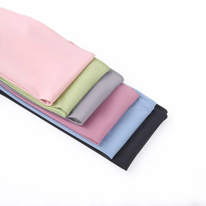 3-12 Years Girls Sports Leggings Ankle Length Kids Dance Running Yoga Pants Teens Soft Comfortable Athletic Workout Tights