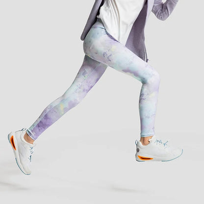 Latest Girls' Sportswear Yoga Pants Children Sports Leggings Elastic Quick-Dry Running Dancing Skating Training Tight Pants Kids