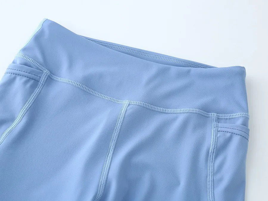 Girls Sports Leggings Kids Legging Dance Workout Running Pants Children Sportswear Active Tights Clothing