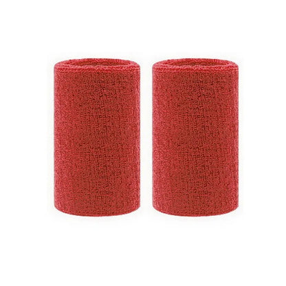 2 Pcs Towel Sports Wristbands Tennis Sweat Bands Wrist Guard For Basketball Volleyball Fitness Sweatbands Wrist Wrap Cuff