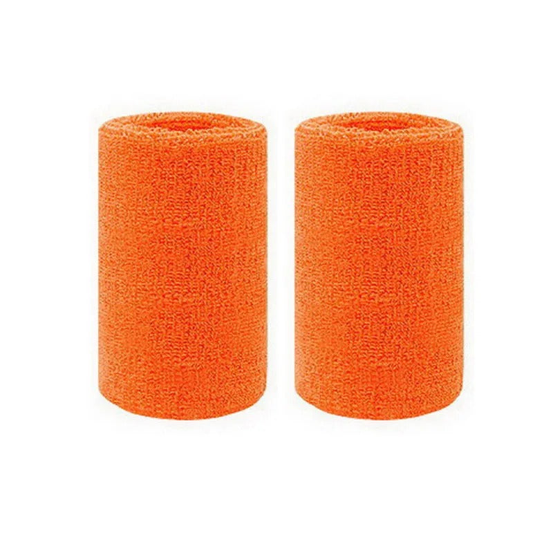 2 Pcs Towel Sports Wristbands Tennis Sweat Bands Wrist Guard For Basketball Volleyball Fitness Sweatbands Wrist Wrap Cuff