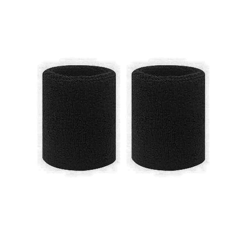 2 Pcs Towel Sports Wristbands Tennis Sweat Bands Wrist Guard For Basketball Volleyball Fitness Sweatbands Wrist Wrap Cuff
