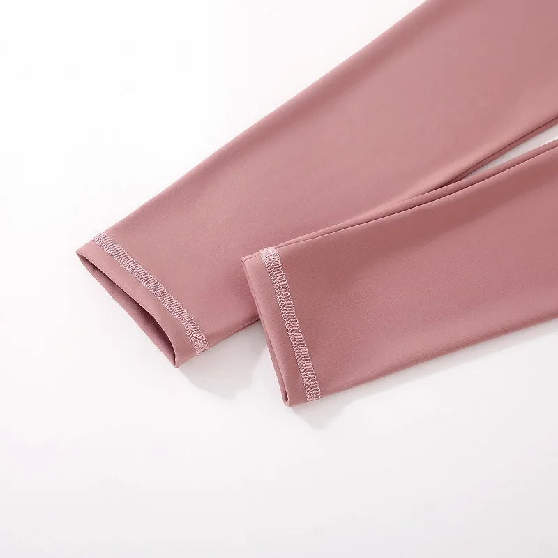 Girls Fake Two-Piece Workout Pants Quick Dry Tennis/Yoga Leggings Running & Badminton Pants For Dance&Gym Teenage Girl Clothing