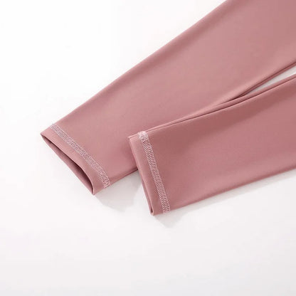 Girls Fake Two-Piece Workout Pants Quick Dry Tennis/Yoga Leggings Running & Badminton Pants For Dance&Gym Teenage Girl Clothing