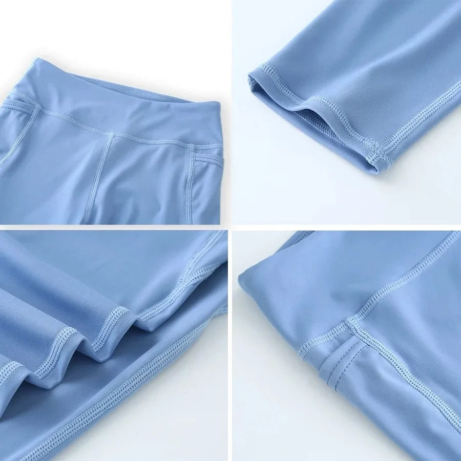 Girls Sports Leggings Kids Legging Dance Workout Running Pants Children Sportswear Active Tights Clothing