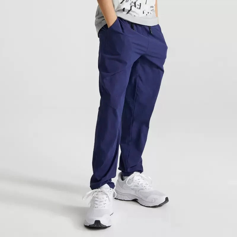 Unisex Kids Yoga Pants Summer Lightweight Athletic Leisure Capri Trousers Boy Girls Fitness Mosquito-proof Children Sports Pants