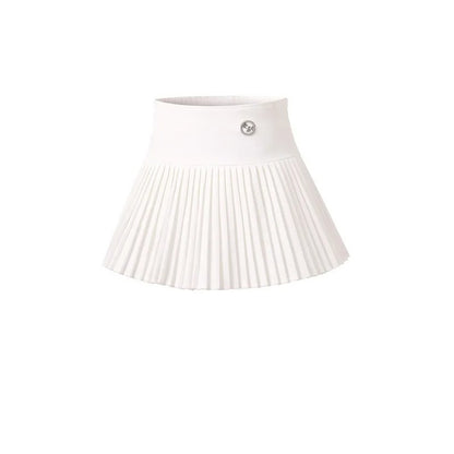 Summer Kids Tennis Skirt Trendy Girls' Ruffled Pleated Skirt Cute Baby Girl Aesthetic Outfit Children Casual School Style Skort