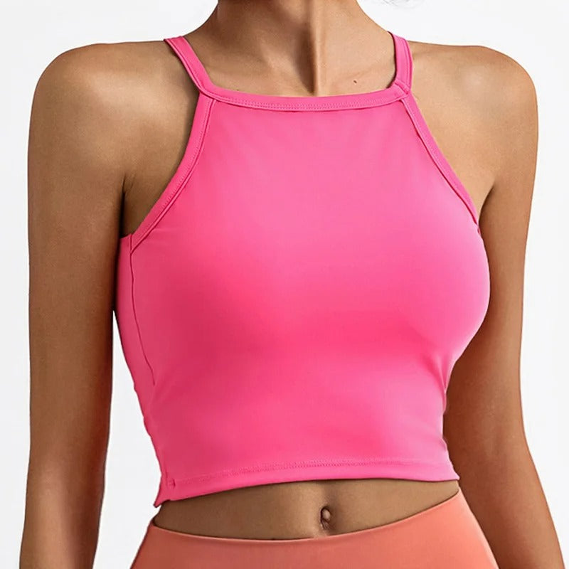 SEXY Girl Sports Bra Fitness Underwear Women Push Up Yoga Crop Top Bras Camis Energy Running Vest Gym Pilates Shirt
