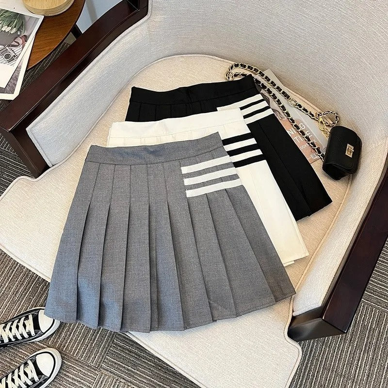 Pleated Skirt For Kids Girl Summer & Spring High Waist Girls Skirts Cute School Uniform Toddler Casual Short Skirt
