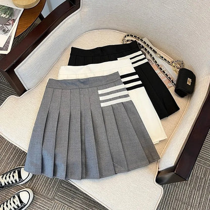 Pleated Skirt For Kids Girl Summer & Spring High Waist Girls Skirts Cute School Uniform Toddler Casual Short Skirt