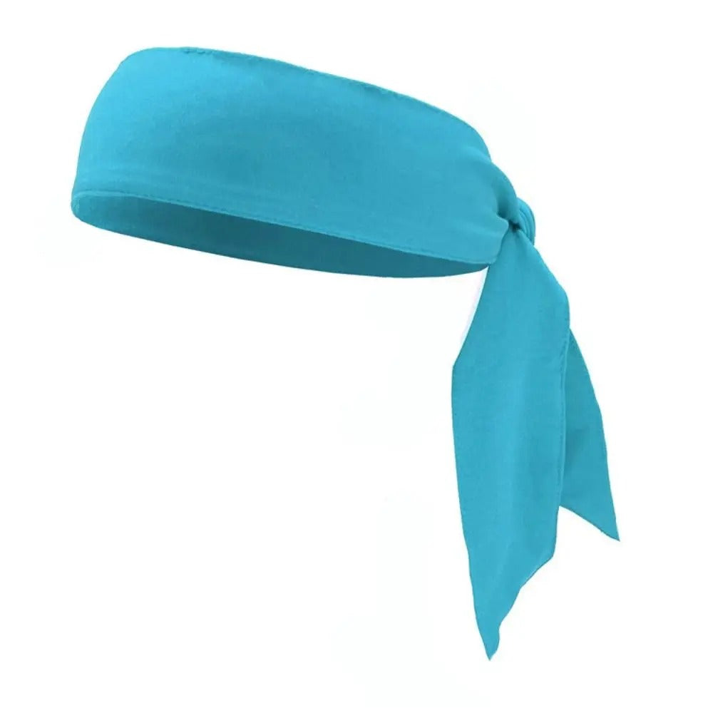 Anti-sweat Antiperspirant Headscarf Breathable Quick Drying Tennis Headband Stretch Elastic Pirate Headband Running Yoga