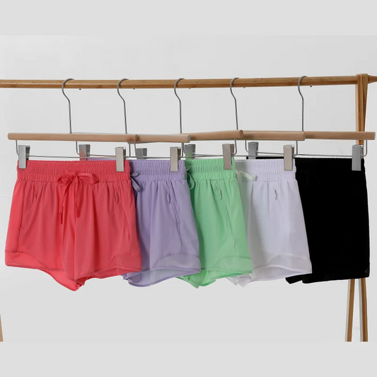 Loose Running Shorts Women Anti-light Sport Workout Shorts With Inner Mesh Fitness Pants Summer Quick-dry Outdoor Activities