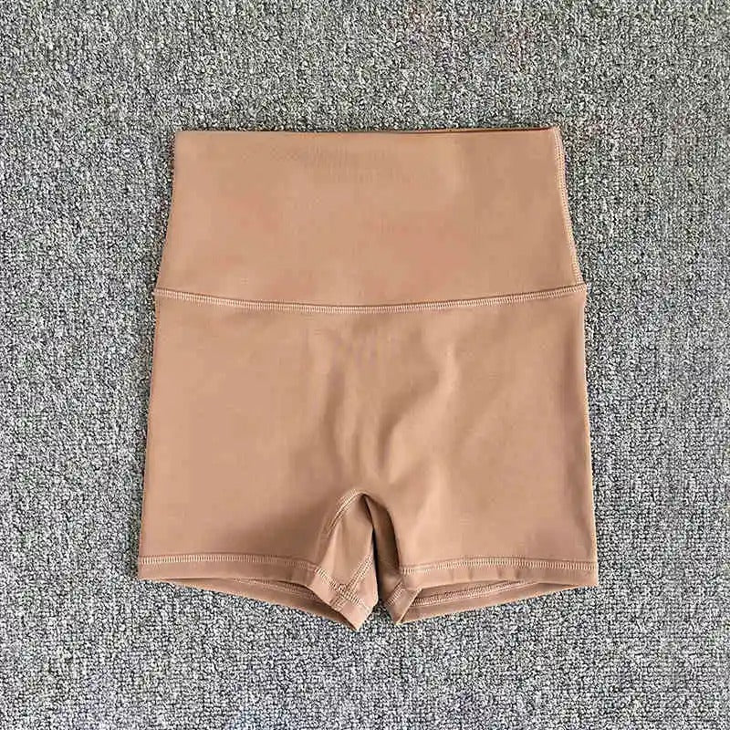 Three-quarter summer pants high-waisted yoga pants for women slimming and lifting fitness pants for running pilates sports short