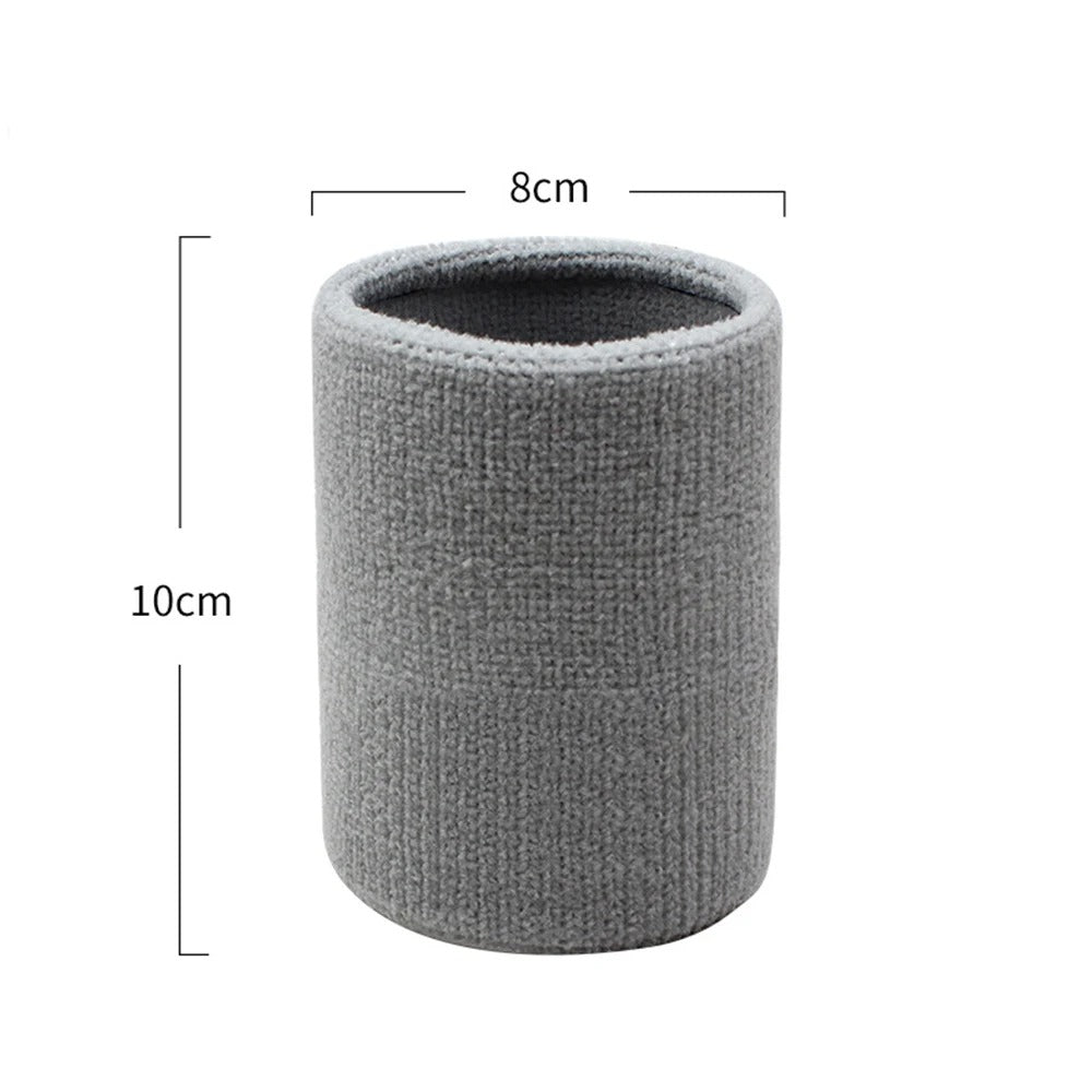 High quality cotton elastic thick wristband, for gymnastics grip exercise, is a basketball and tennis wrist guard [two pieces]