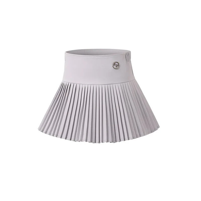 Summer Kids Tennis Skirt Trendy Girls' Ruffled Pleated Skirt Cute Baby Girl Aesthetic Outfit Children Casual School Style Skort