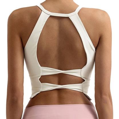 Sports Bra Fitness Underwear Women Push Up Yoga Crop Top Bras Camis Energy Running Vest Gym Pilates Shirt