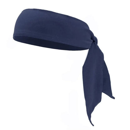 Anti-sweat Antiperspirant Headscarf Breathable Quick Drying Tennis Headband Stretch Elastic Pirate Headband Running Yoga