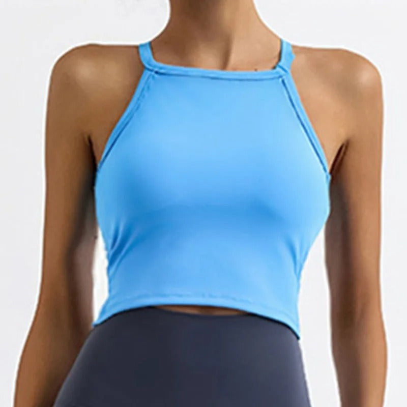 SEXY Girl Sports Bra Fitness Underwear Women Push Up Yoga Crop Top Bras Camis Energy Running Vest Gym Pilates Shirt