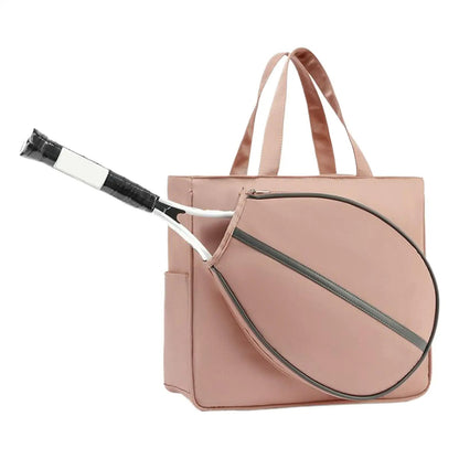 Tennis Racket Bag for Women Waterproof Handheld shoulder bag Racquet handbag Fitness badminton Daypack racket storage bags