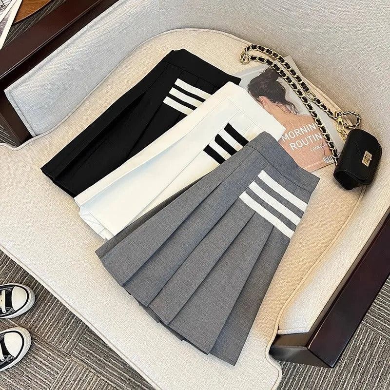 Pleated Skirt For Kids Girl Summer & Spring High Waist Girls Skirts Cute School Uniform Toddler Casual Short Skirt