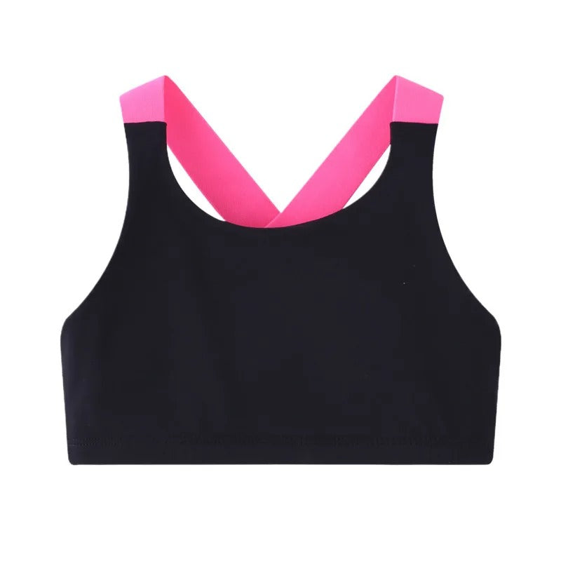 Girls Dance Tank Top Racerback Crop Top Children Gym Tops Sleeveless Yoga Vests Dance Outfit Ballet & Fitness Athletic Clothing